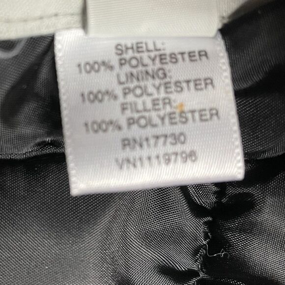 Merona Women's Reversible Vest Jacket Size L Coat Plaid Checks  Black Red Zip - Picture 15 of 15